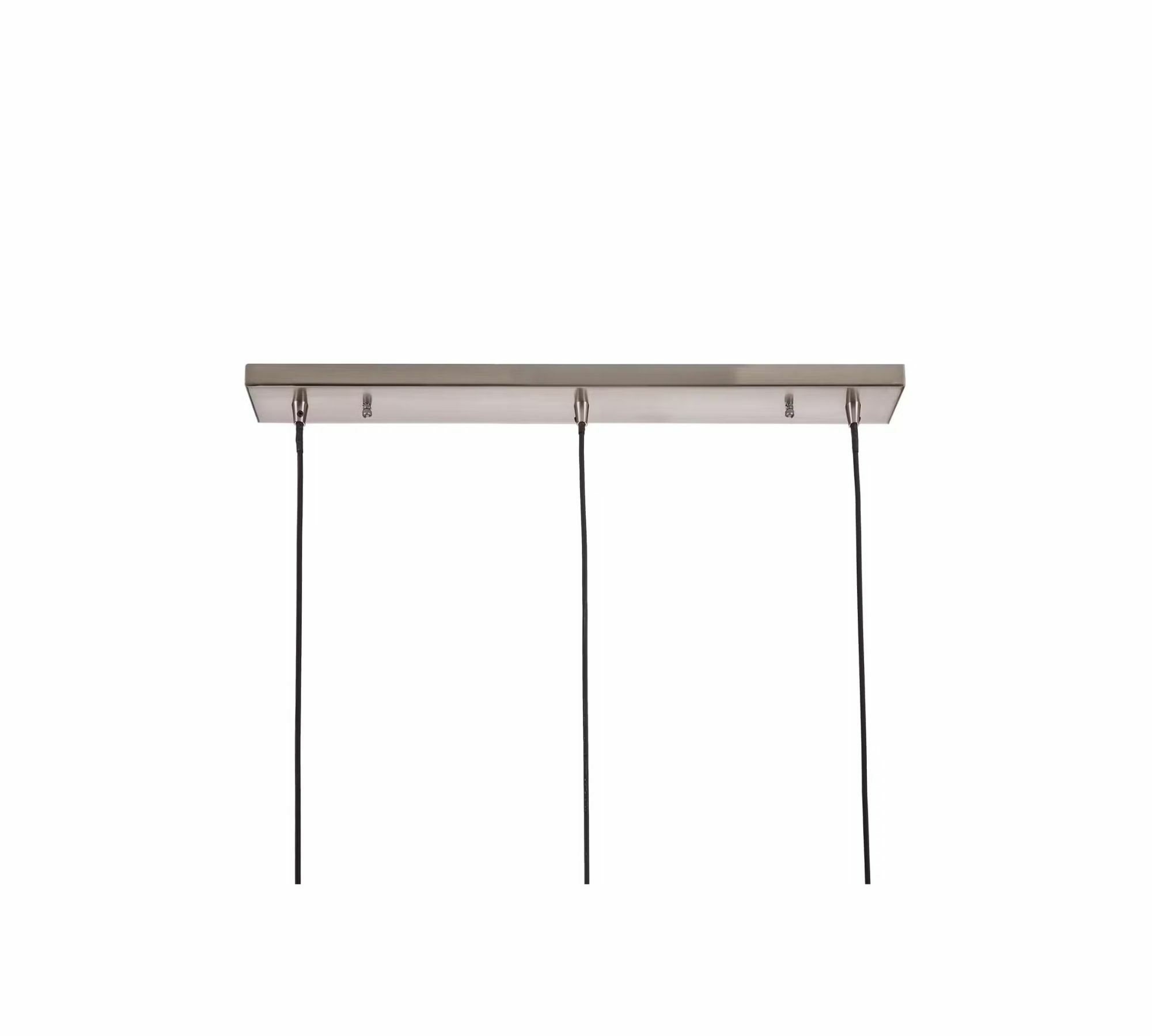 Pendant lamp Elven Glass / Iron 3-bulb 5