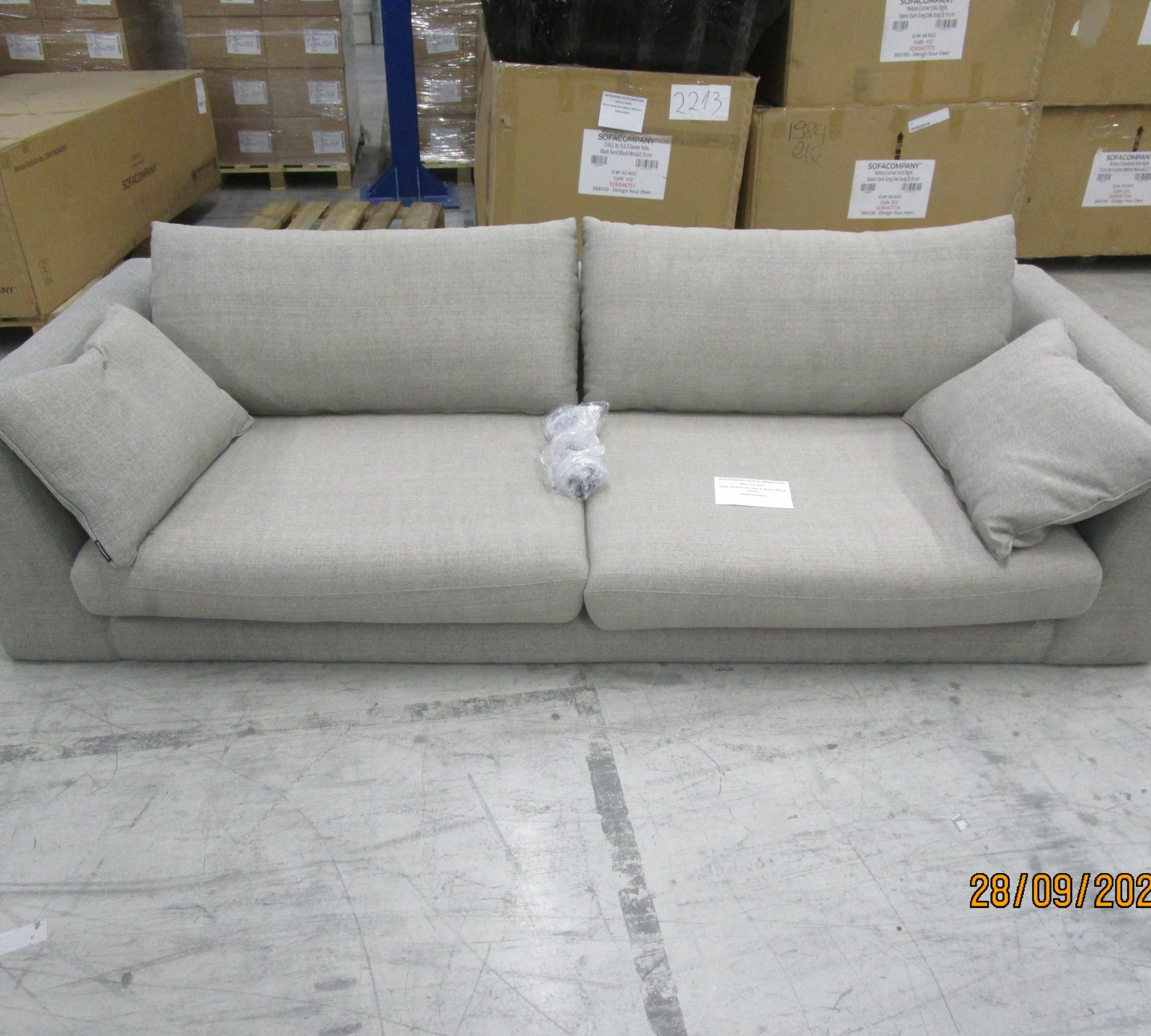 Noa Sofa 3-Sitzer Vega Sand Dune 6