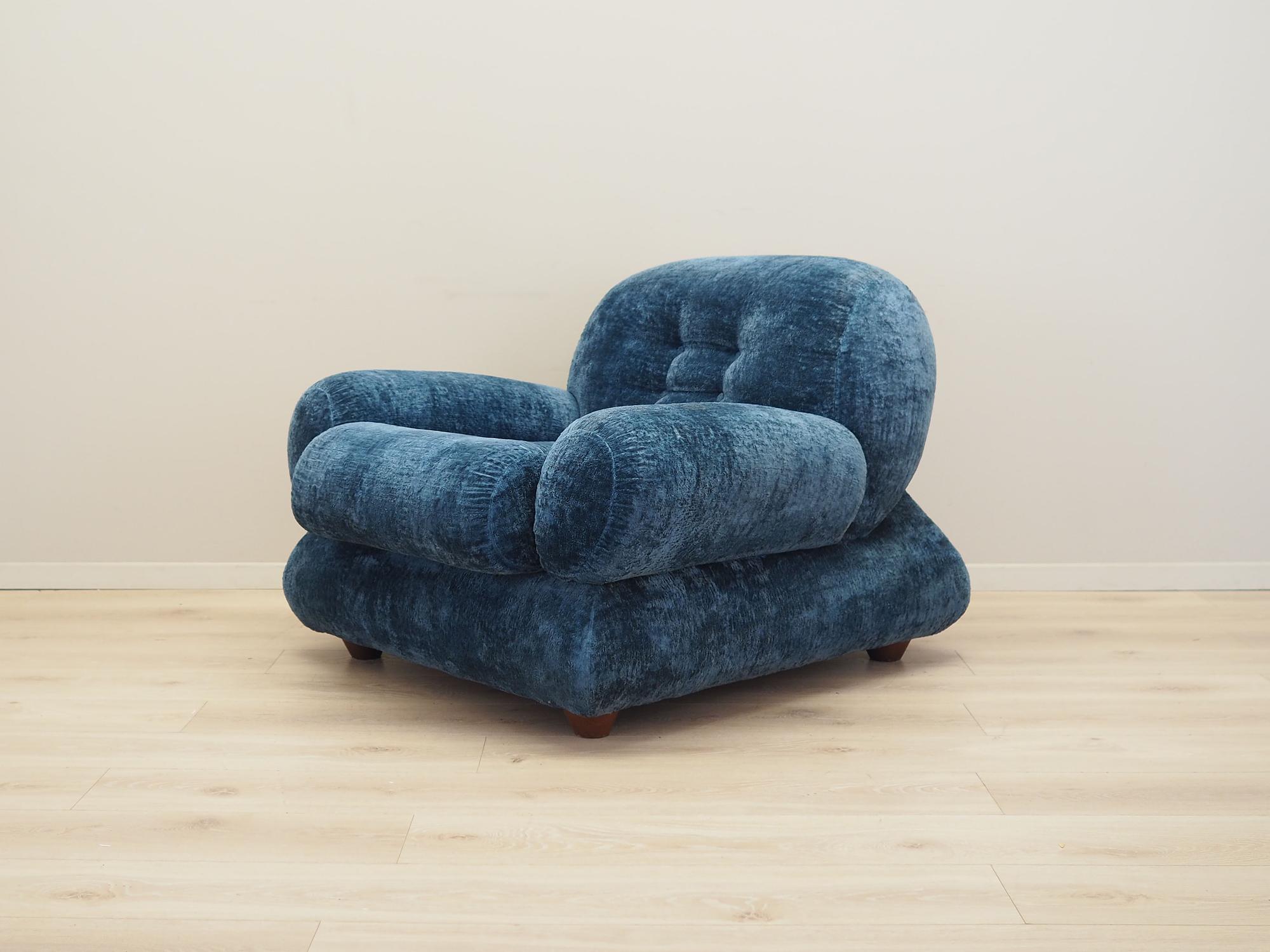Sessel Blau 1970er Jahre 2
