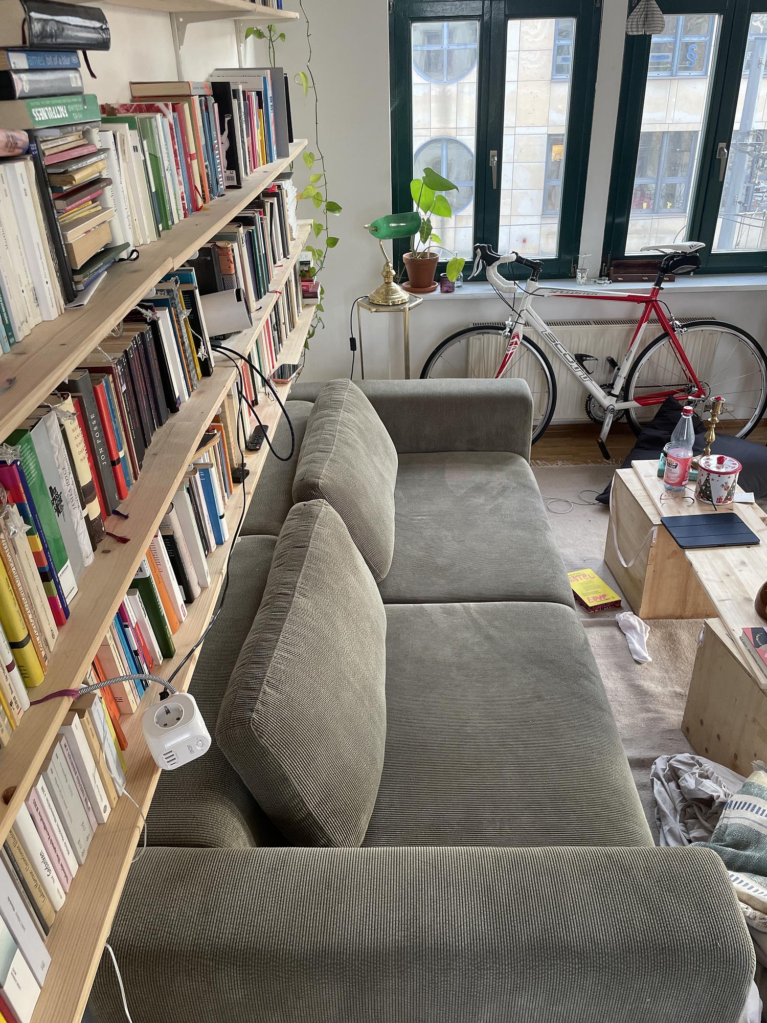 Riley Sofa 3-Sitzer Free Sage 1