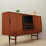 Highboard Holz Braun 1960er Jahre 6