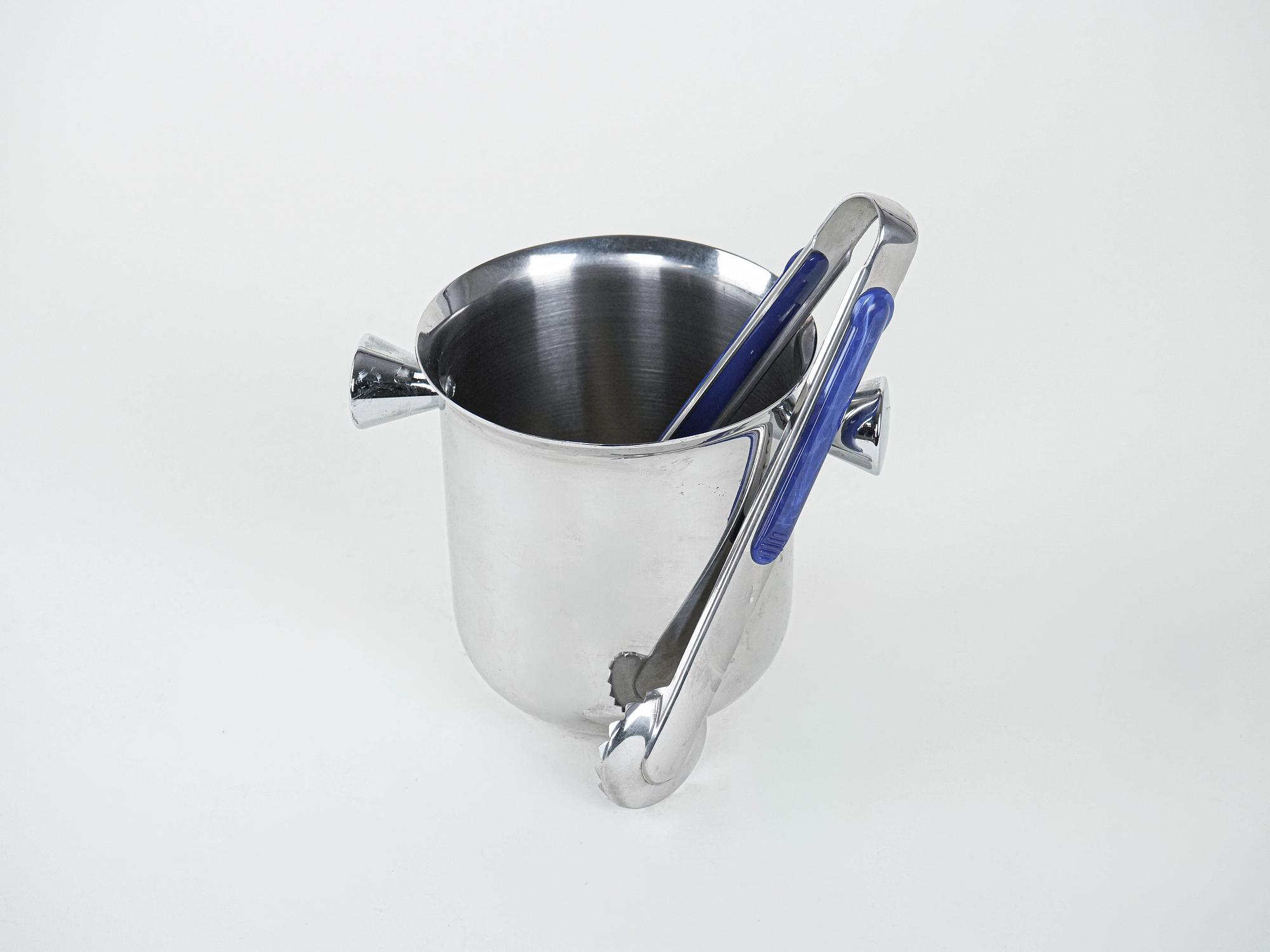 Eiskübel Metall Silber 3