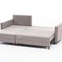 Aydam Schlafsofa Récamiere Links Creme 7