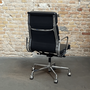 Soft Pad Chair EA219 Bürostuhl Leder Schwarz 3