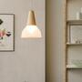 Eikon Lampe Weiß / Esche 5