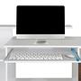 WORKSPACE H IV Desk Wood White/Walnut 2