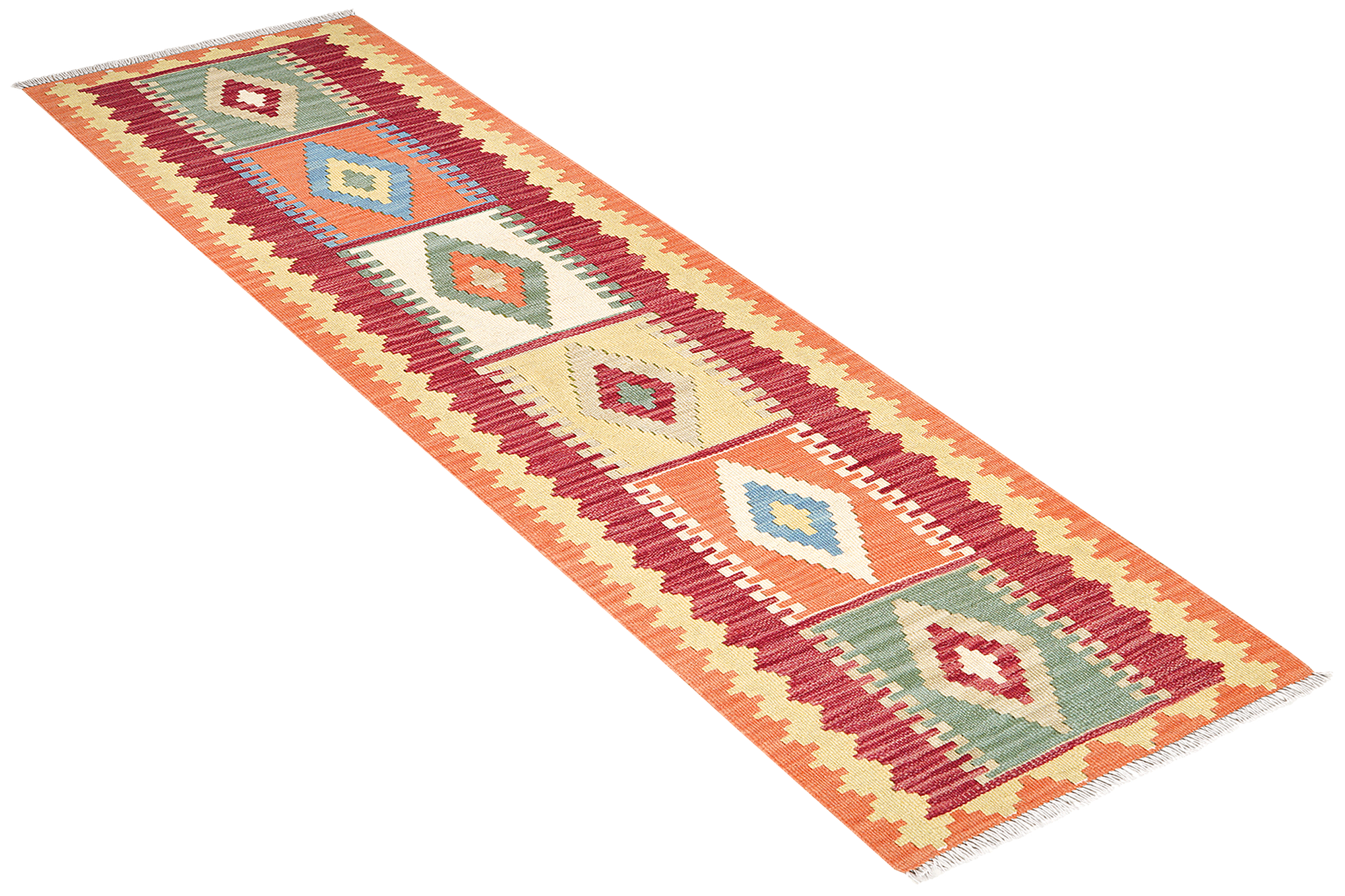 Kelim Gashgai Wool Multicolored 4