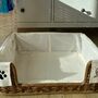 Dog bed Small Rattan Brown 1