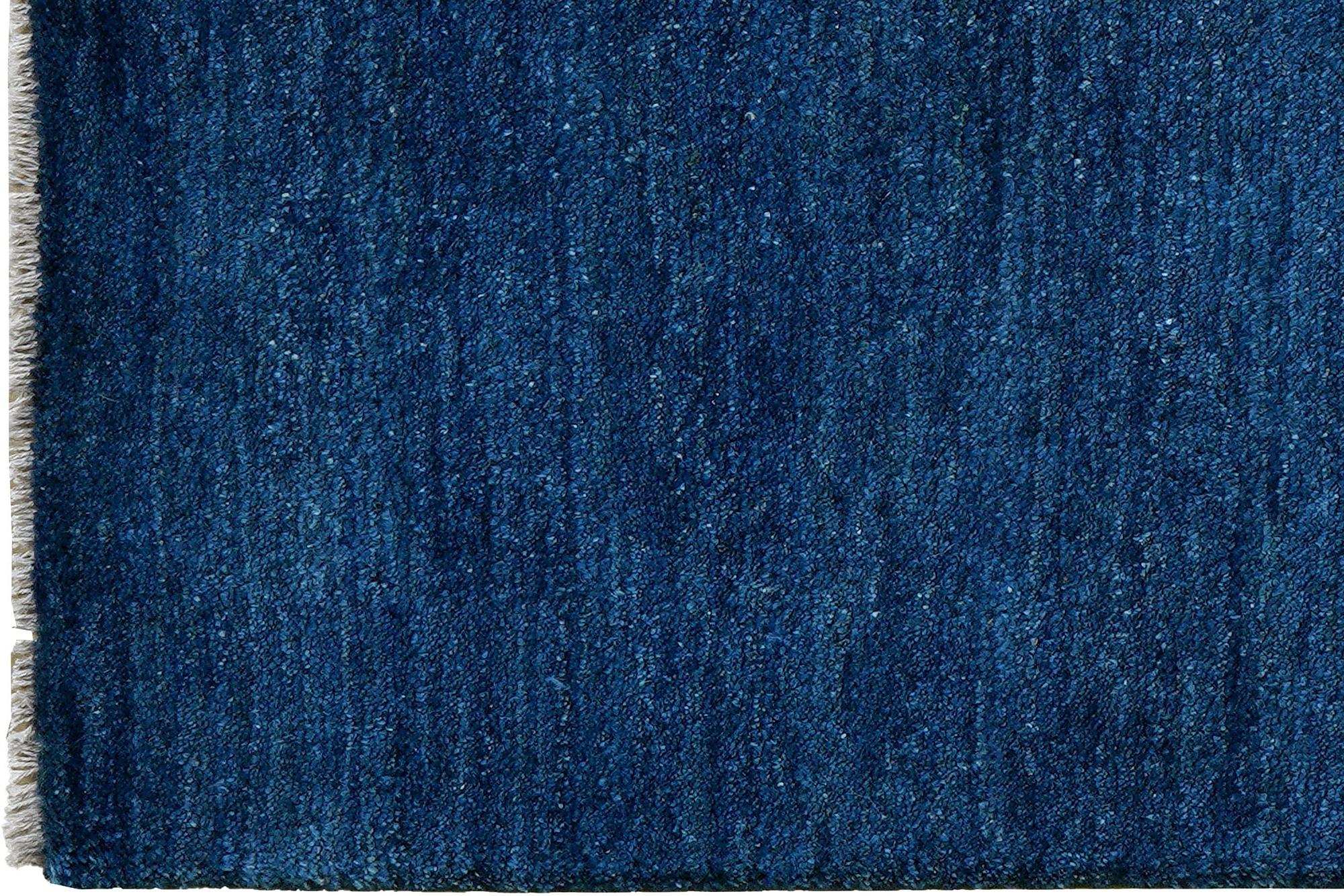 Rizbaf Gabbeh-Teppich Wolle Blau 1