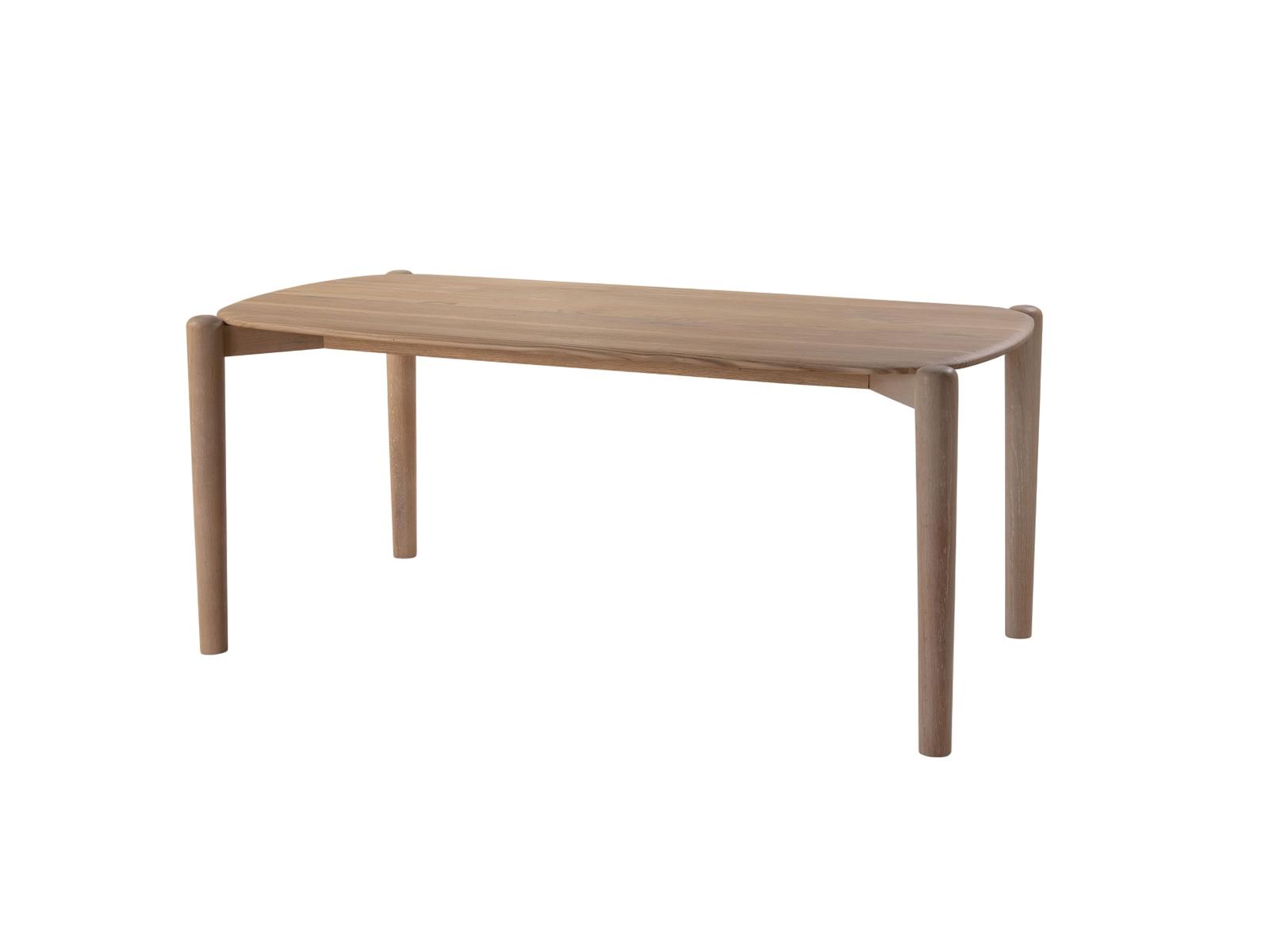 Aires Dining Table 6-Seater Wood Natural 180x90x76 cm 1