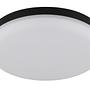 1-Light Matthew LED Ceiling Light Acrylic Glass Black ⌀22cm 4
