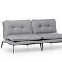 Martin Sofabed Schlafsofa 3-Sitzer Grau 4