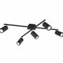 Ceiling light 5-flame Metal Black 0