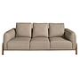 Sofa 6257 2-Sitzer Leder Braun 2