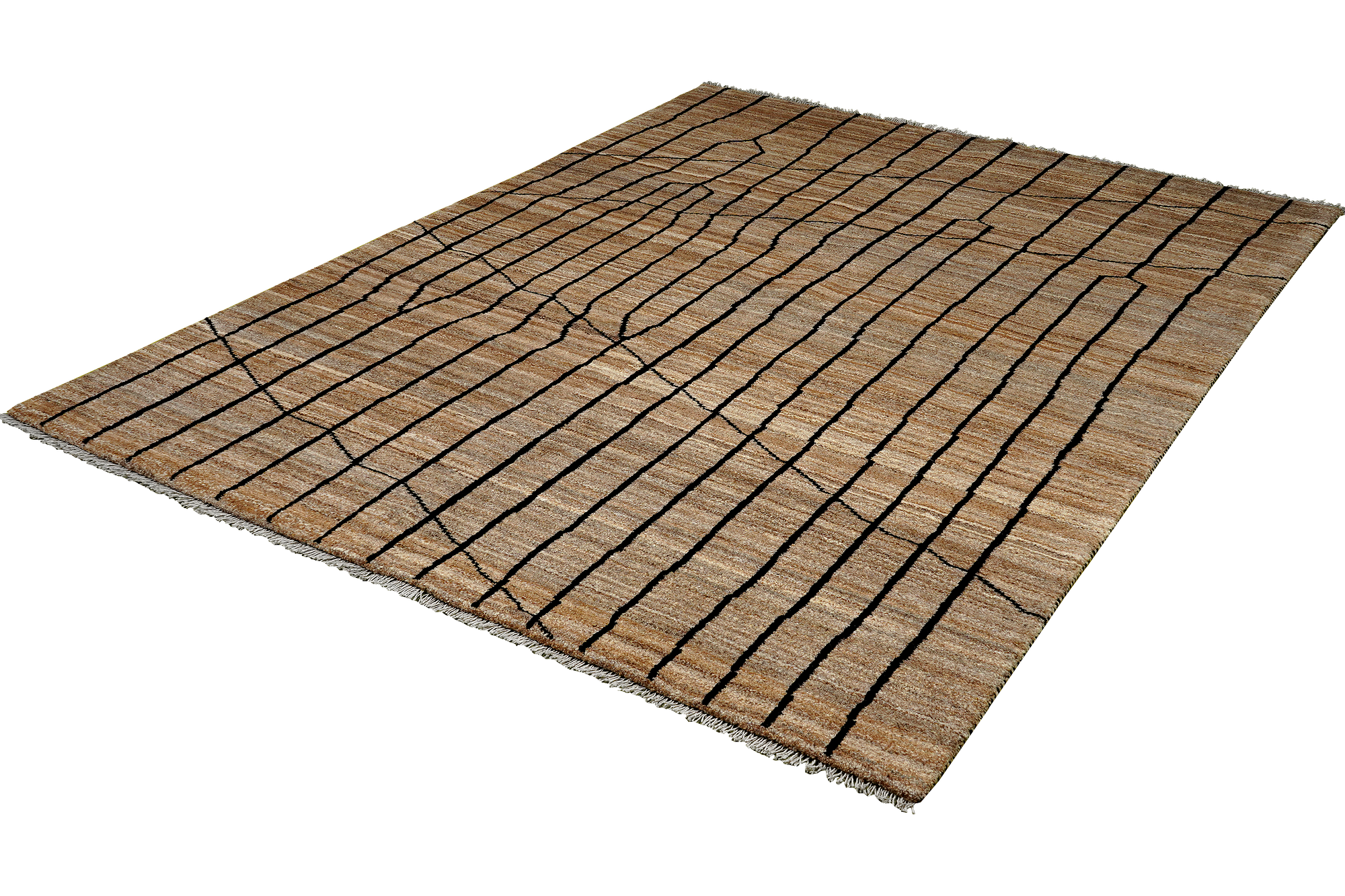 Gabbeh Basi Rug Brown 3