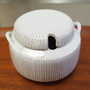 Vintage sugar bowl ceramic 1970s 4