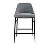 Bar stool Textile Grey 1