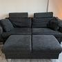 Sofa 2-Sitzer Dunkelgrau 0