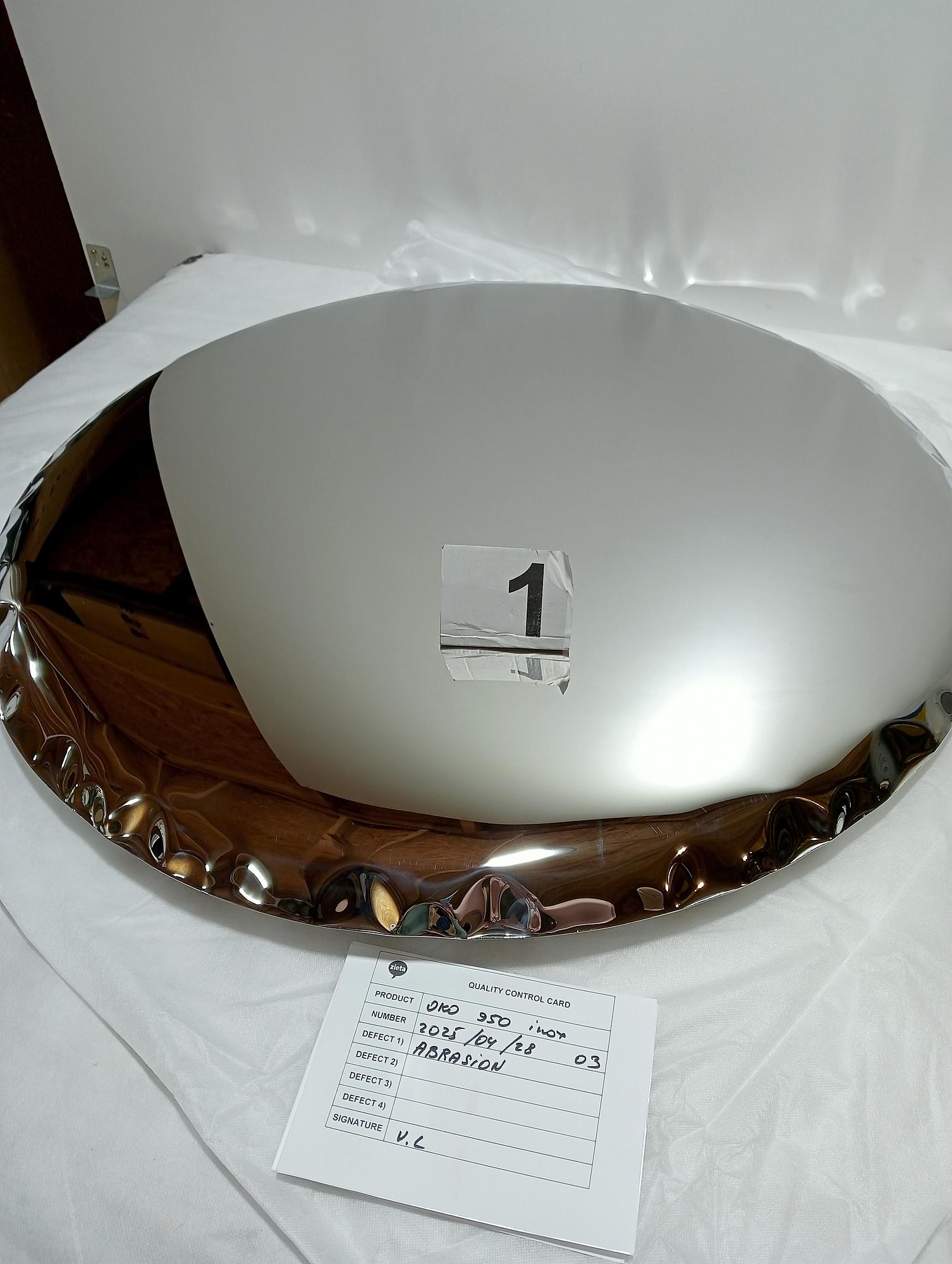 OKO Mirror 950 Stainless Steel Polished Stainless Steel Silver 2