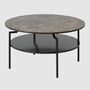 Couchtisch Marmor Dekor Braun 0