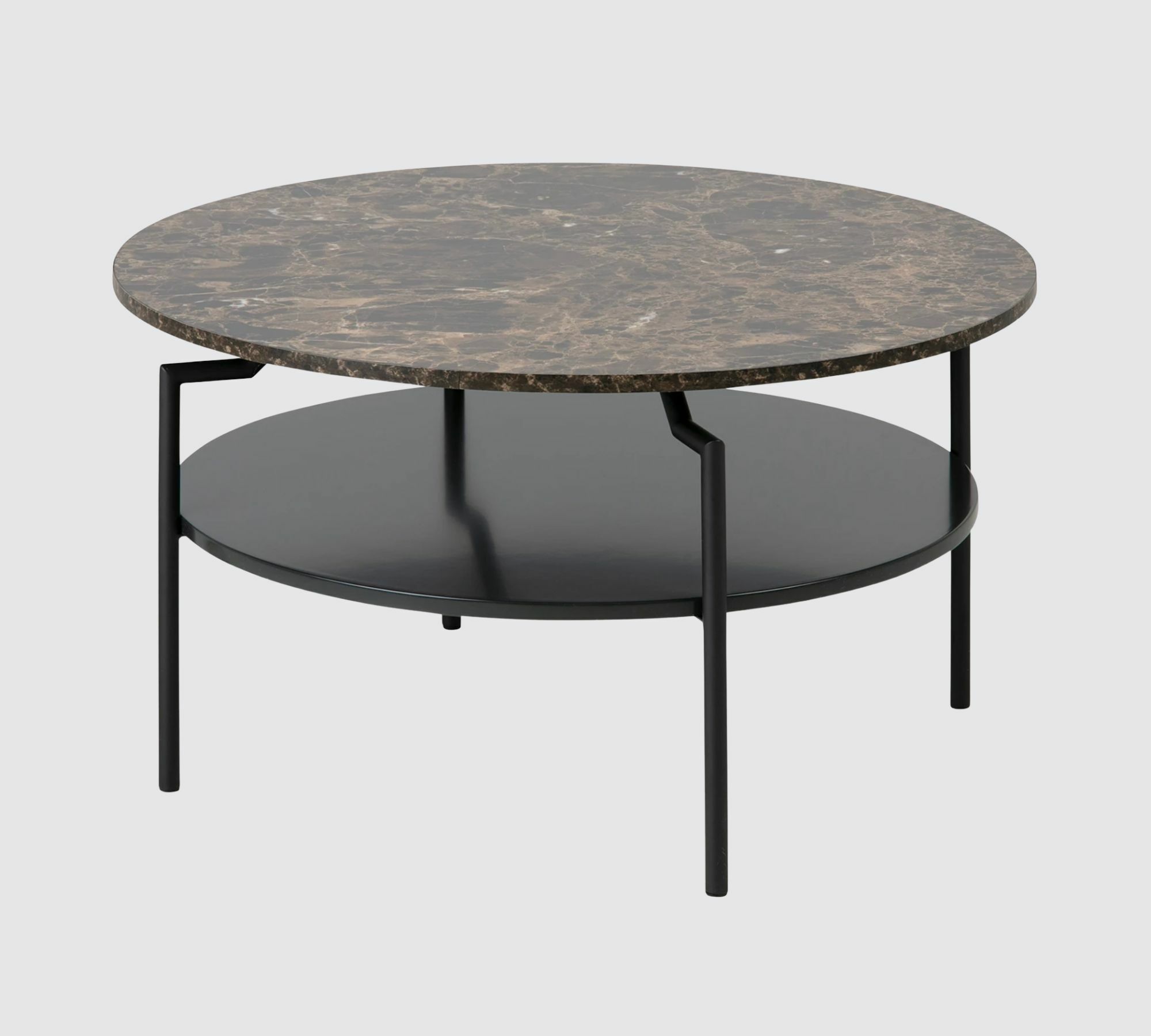 Couchtisch Marmor Dekor Braun 0