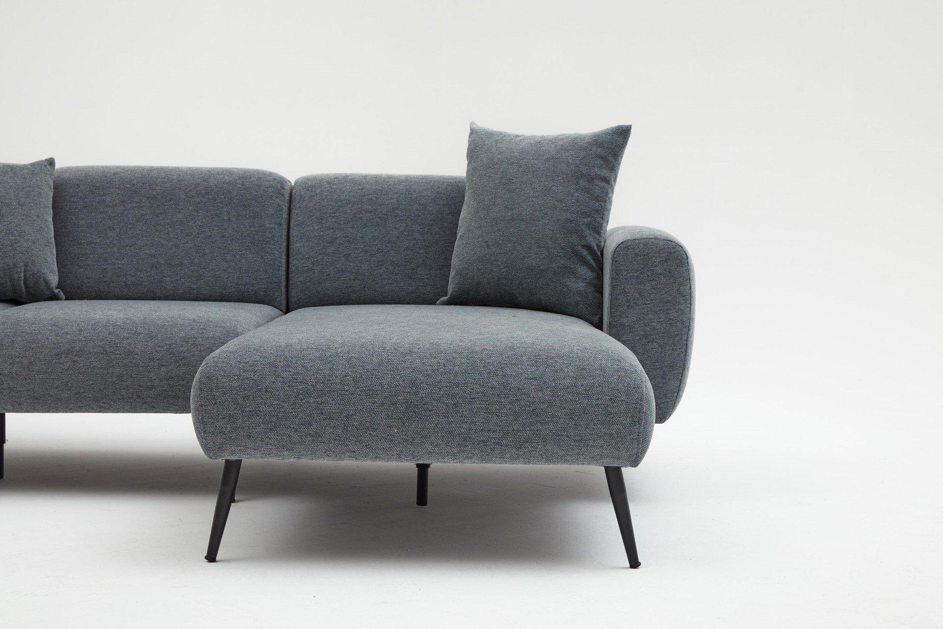 Side Sofa Chaise Lounge Right Anthracite 3