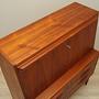 Teak secretaire 1960s Brown 8