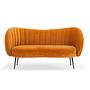 Flora Sofa 2-Sitzer Danny Amber 0