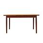 Teak table brown 1970s 0