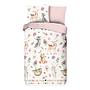 Dance Bedding Cotton Pink 140x200/220cm Pillowcase 70x60cm 0