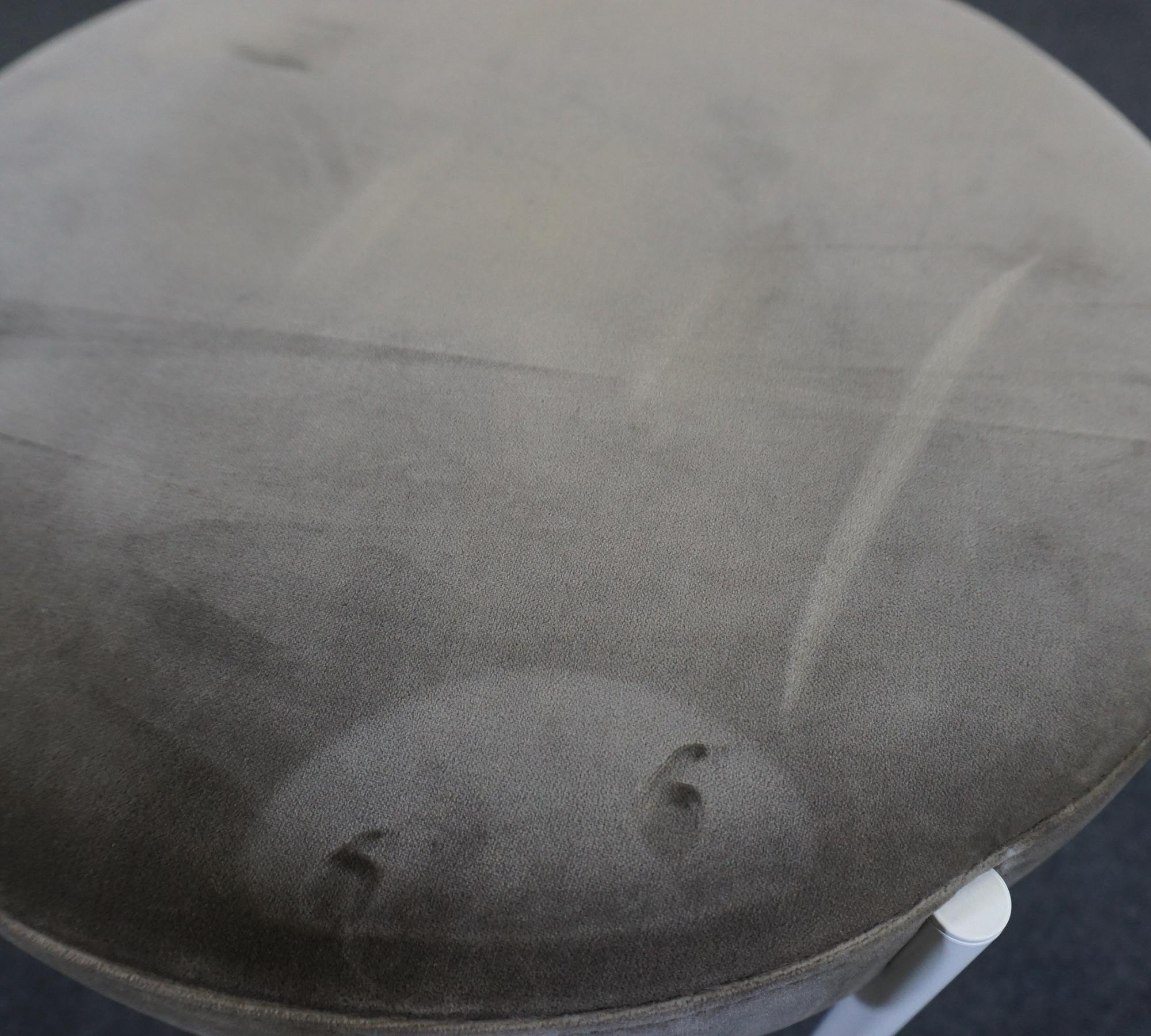 Verner Panton Series 430 Hocker Samt Taupe 7