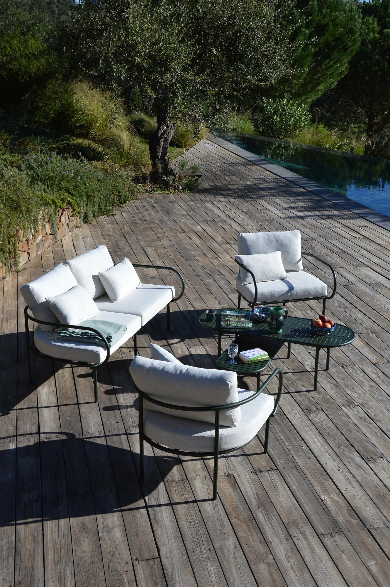 L44 Lounge-Set Grün 4