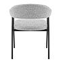 SHEEDO Armchair Set of 2 Grey 3