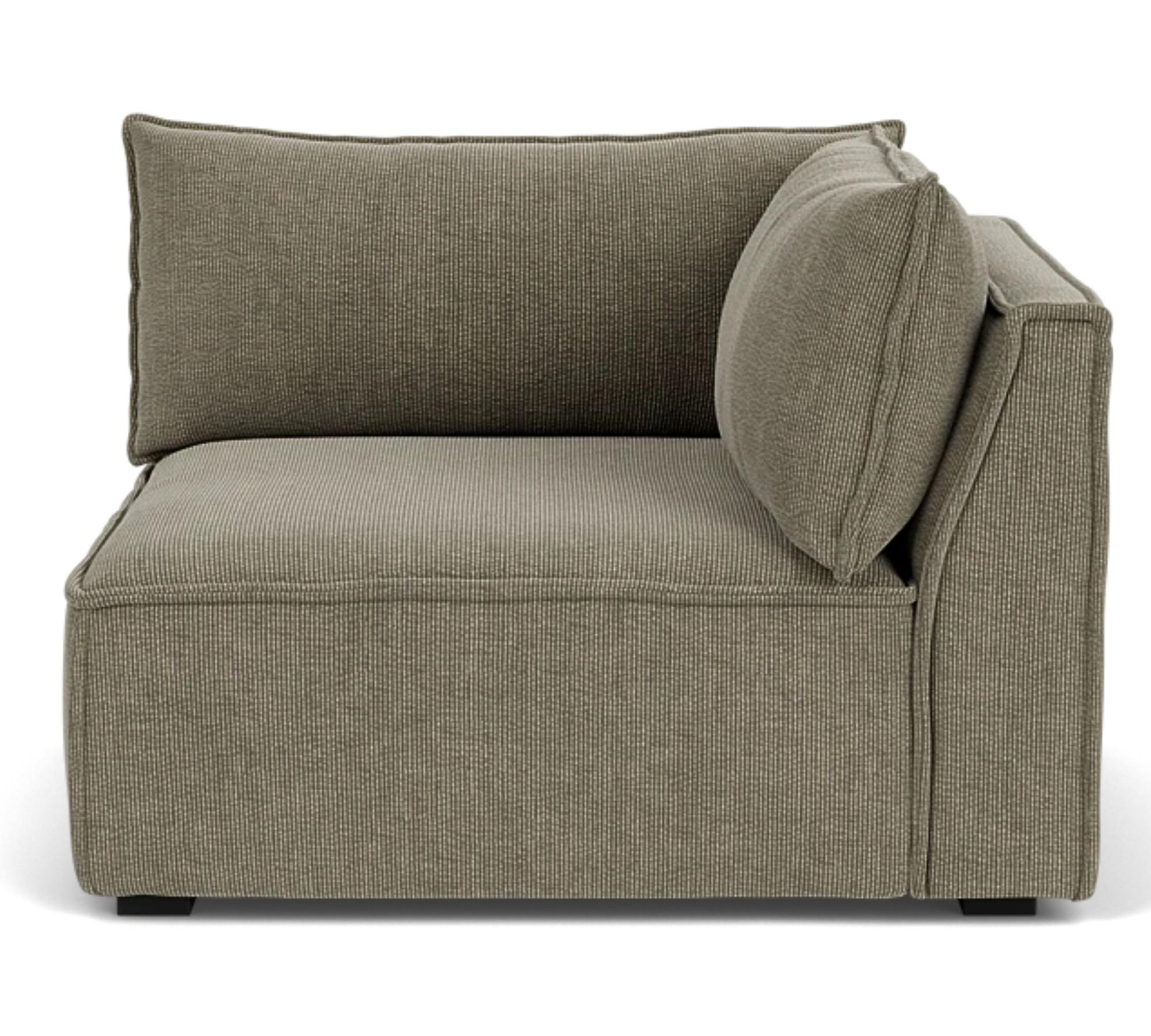 Daphne 1-Sitzer Eckmodul Rechts Free Sage 0