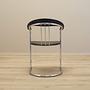 4x Dining chair leather metal 1980s 13