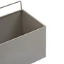 Ascher Wand-Pflanzkasten Grau
 3