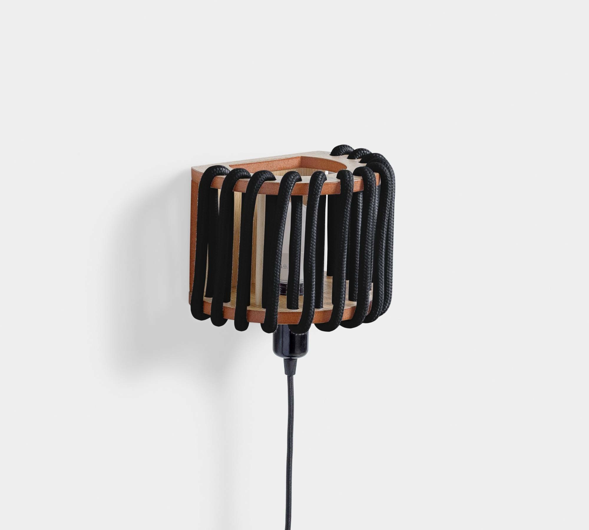 Wandleuchte Macaron Schwarz 3
