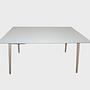 Allie Dining Table Soap Oak White 150 x 90 cm 5