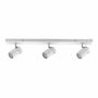 Ceiling light 3-flame Aluminum White 0