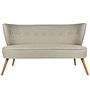 Bienville Sofa 2-Sitzer Grau 0