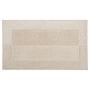 Badteppich Havanna Baumwolle Creme 1
