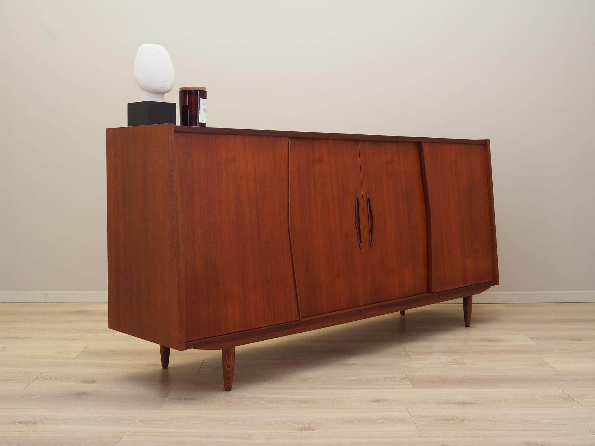 Credenza in legno di teak anni '70 5