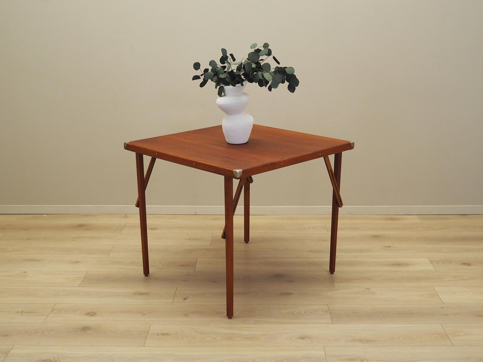 Spieltisch Holz 1970er Jahre 2