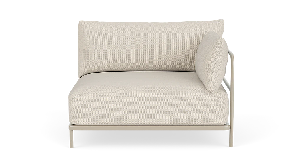 Vincent Outdoor 1-Sitzer Modul Rechts Sandshell 0