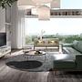 Sideboard Walnussholz Grau 3241 3