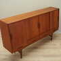 Highboard Holz Braun 1960er Jahre 7