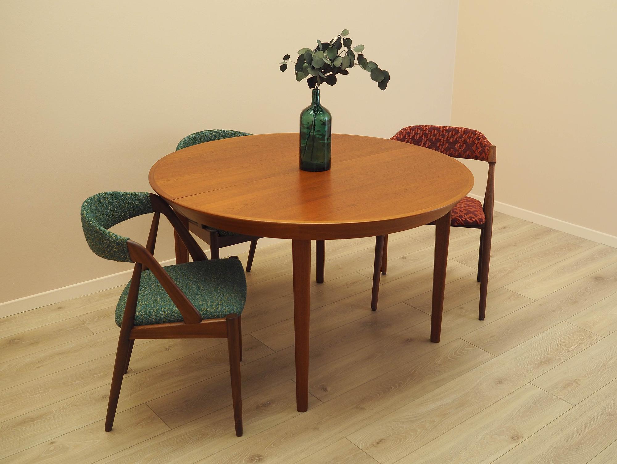 Round table Teak Brown 2