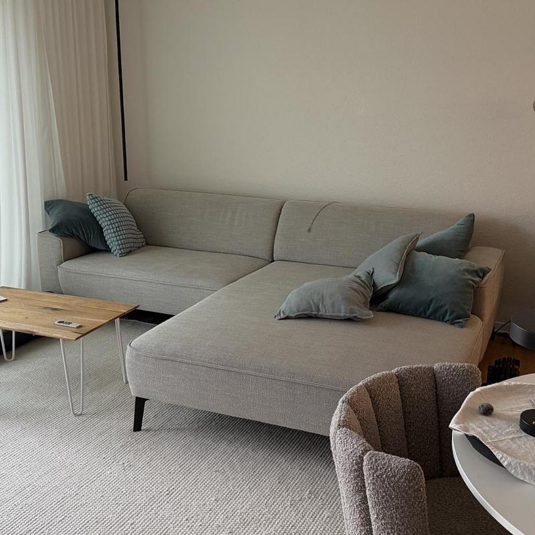 Corner sofa Riva with electric seat extension function Grey 0