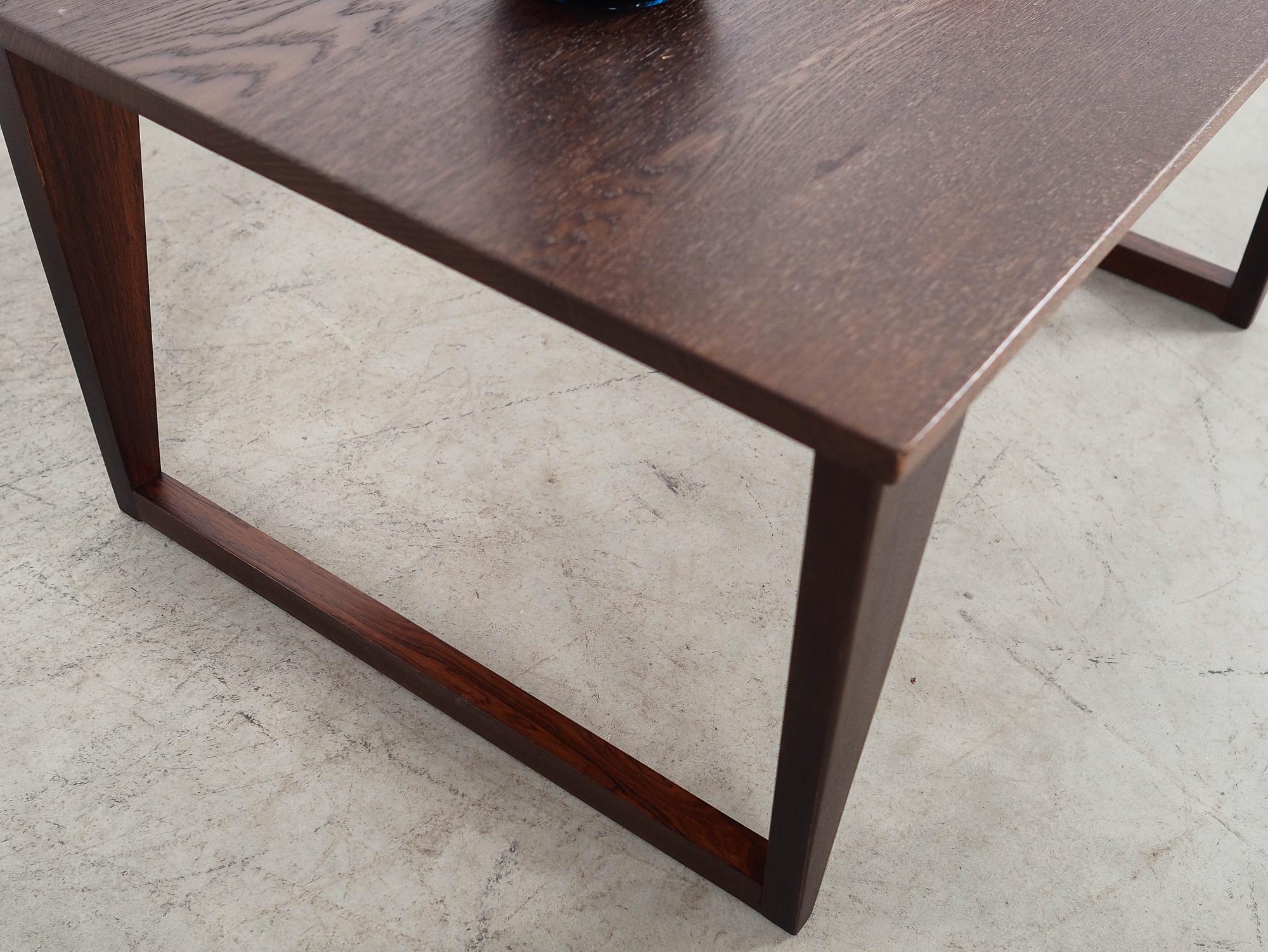 Eichentisch 1970er Jahre Braun 6