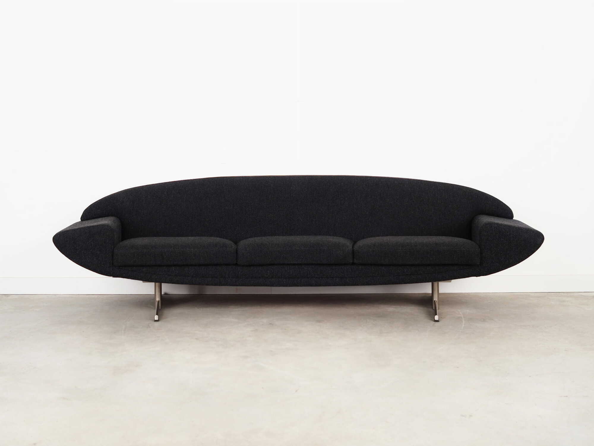 Capri Sofa Fabric Graphite 1960s 1